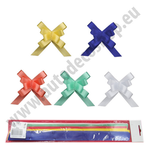 Stahovací mašle STANDARD  MIX (v balení různé barvy , 50 ks/bal)