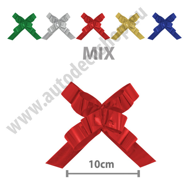 Stahovací mašle - Basic 2/50 METAL - MIX 2 (50 ks/bal)