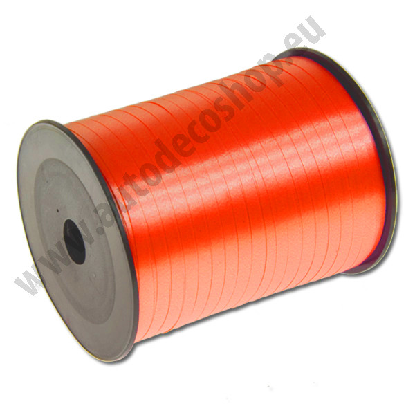 Vázací stuha 5 mm x 500 m STANDARD - tmavě oranžová (1 ks)