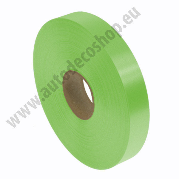 Vázací stuha - 20 mm / 100 m STANDARD - sytě zelená (1 ks)