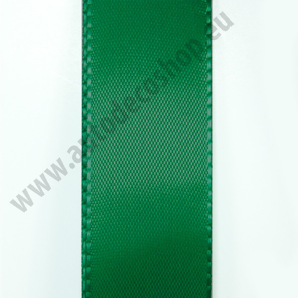 Taftová stuha - tmavě zelená (25 mm, 50 m/rol)