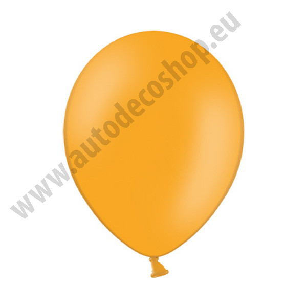Balonek pastelový -  Ø30cm - oranžová (100 ks/bal)