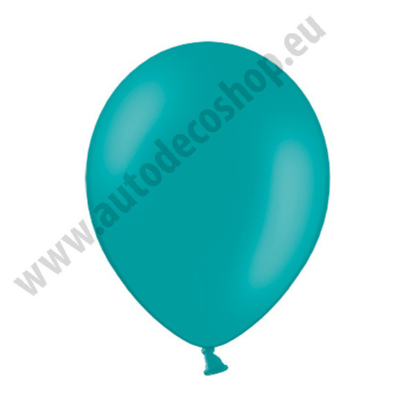 Balonek pastelový -  Ø30cm - tyrkys (100 ks/bal)