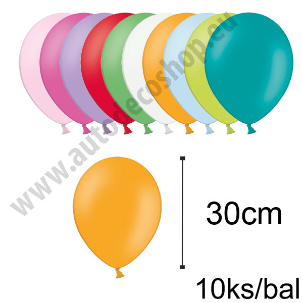 Balonek pastelový -  Ø30cm (10 ks/bal)