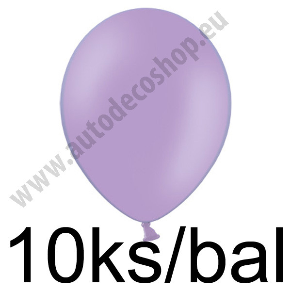 Balonek pastelový -  Ø30cm - lila (10 ks/bal)
