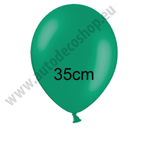 Balonek pastelový - Ø35 cm - zelená (100 ks/bal)