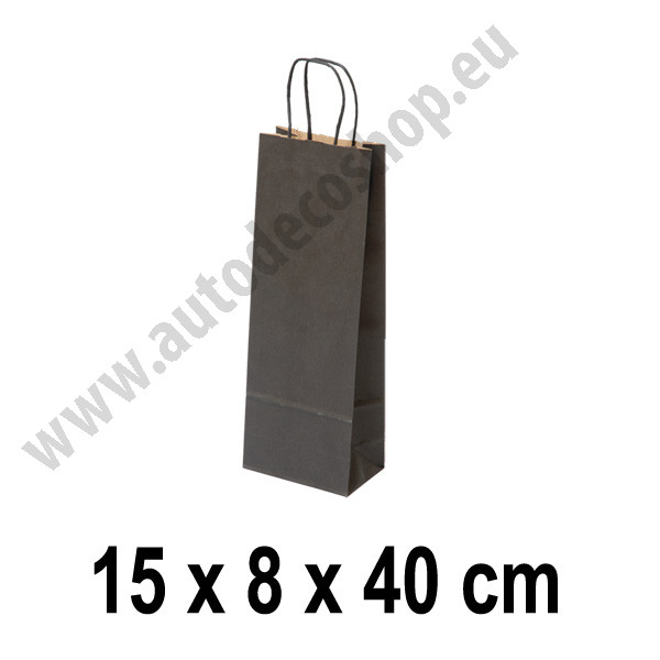 Taška na lahve LONG  - černá (10 ks/bal)