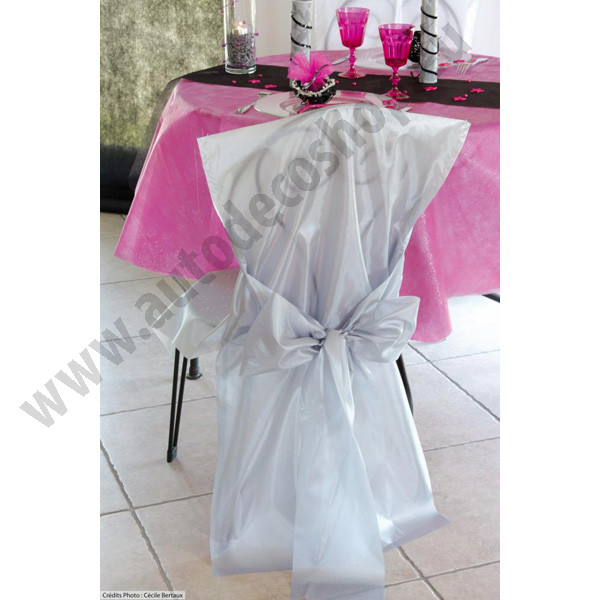 Saténové svatební potahy na židle 50x95cm (10ks/bal)