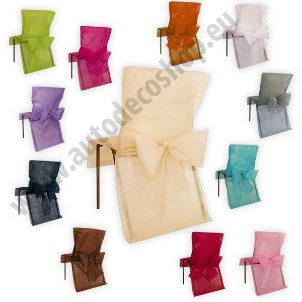 Svatební potah na židle 50x95 cm ( 10 ks/bal )