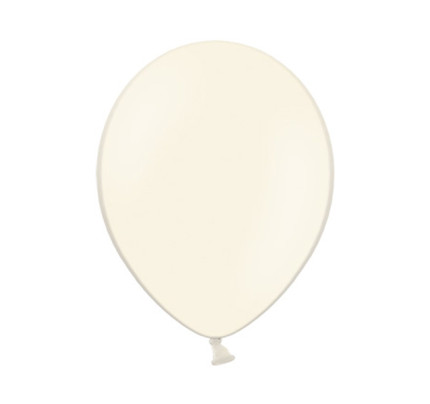 Balonek pastelový -  Ø30cm - krémová (100 ks/bal)