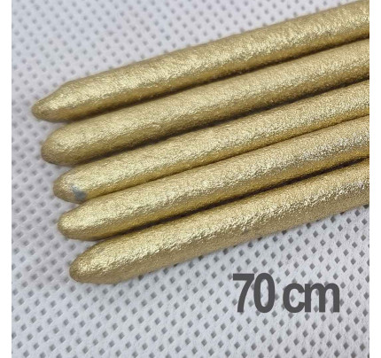 Prskavky 70 cm - zlaté (5 ks/bal)