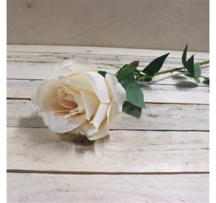 Umělá růže krémová  MO-371238-26